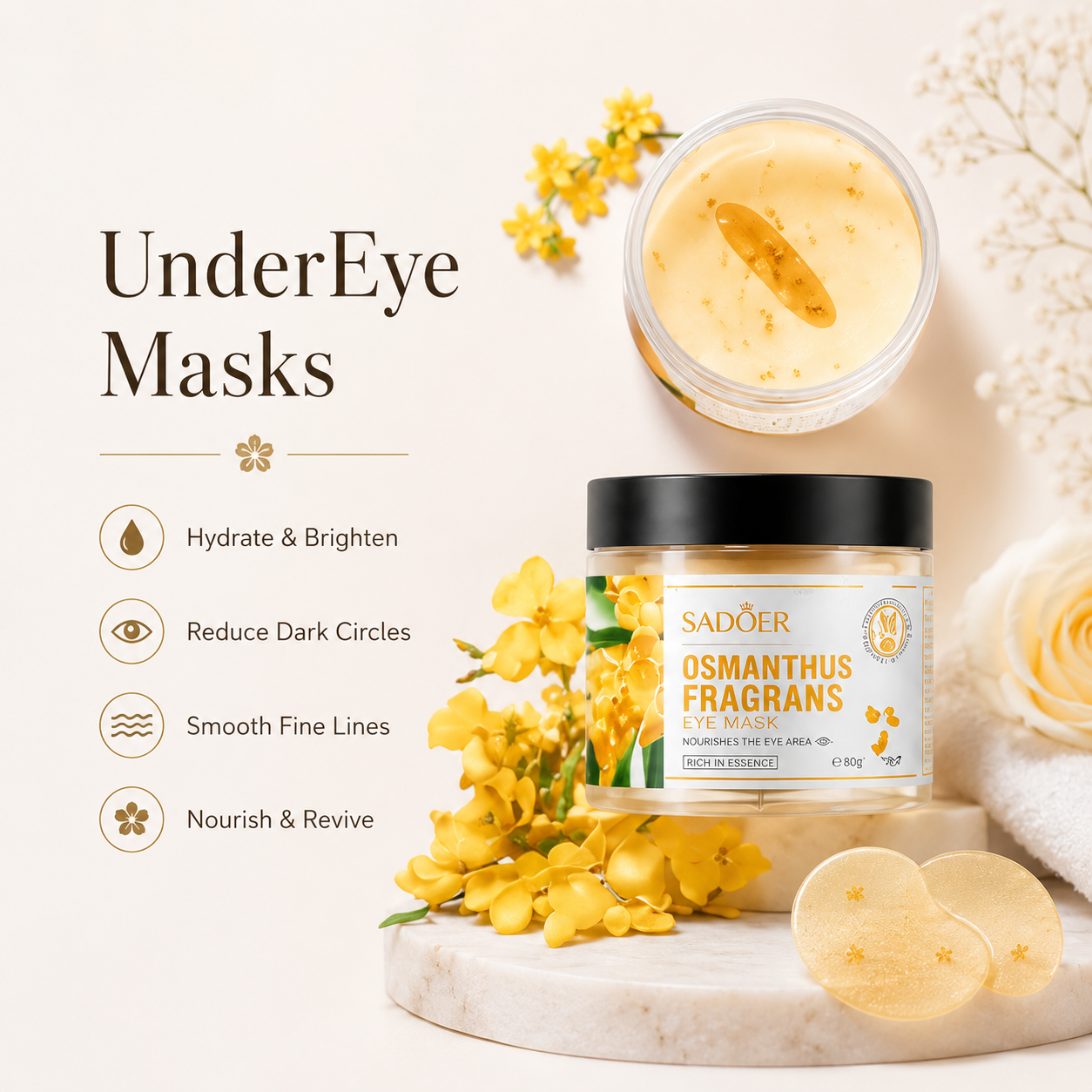 Osmanthus Eye Patches